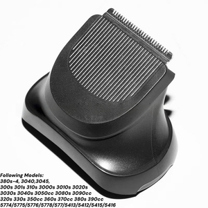 Garniture de tondeuse à <span class=keywords><strong>barbe</strong></span> pour <span class=keywords><strong>Braun</strong></span> Series 3 BT32 - Kit de toilettage professionnel 9-en-1 avec peigne limiteur de longueur précis et lame de <span class=keywords><strong>rasoir</strong></span> - Product Image 4