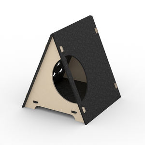 Casa para Gatos Plegable, Acústica, de Fieltro de Poliéster, Moderna y Sostenible, con Color Personalizado y Logotipo Impreso, Suministro de Fábrica - Product Image 5