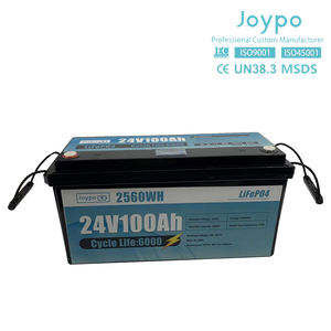 Baterai FRP Ion Lithium 100Ah 200Ah dengan Baterai Bawaan BMS Berkualitas Tinggi 24 Volt Baterai Lifepo4 untuk Motor Kapal Laut - Product Image 3