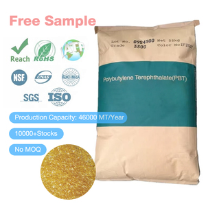 مادة بلاستيكية PBT 7400F ، مواد تقوية الألياف الزجاجية ، مثبطات اللهب ، معامل الاحتكاك المنخفض ، مقاومة التآكل المنزلي - Product Image 1