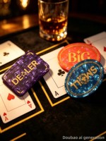 Dezhou Zhuangda – Distributeur de cartes de poker spécial Texas Hold'em, personnalisation en cristal, divertissement
