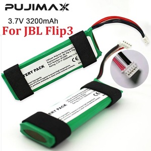 Pujimax แบตเตอรี่ลิเธียมไอออนโพลิเมอร์แบบชาร์จไฟได้สำหรับ <span class=keywords><strong>JBL</strong></span> flip 3 Flip3 3.7V 3200mAh เครื่องเล่น GSP872693ลำโพงบลูทูธแบตเตอรี่ - Product Image 2