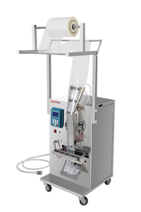 ماكينة تعبئة الحليب السائل وعصير المياه المعدنية الصغيرة متعددة الوظائف ، حالة جديدة لوضع الملصقات الغذائية - Product Image 4