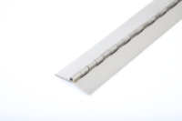 Charnières de piano longues en acier inoxydable robustes et personnalisées pour portes d'armoires, avec espacement des charnières sur mesure