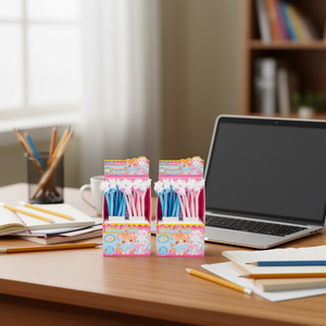 Mi Casita Rabbit Shake Gel Pen 0.5mm Multi Colored Ink Office School Use - Product Image 2