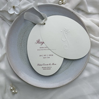 Ensemble de cartes de vœux personnalisées au design vintage, menu de mariage ovale, cartes RSVP personnalisées en carton, logo personnalisé