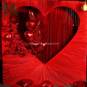 Marco de Metal para Fotomatón con Diseño de Corazón Rojo Romántico, Accesorios para Fiestas, Decoración para Eventos y Bodas - Product Image 3