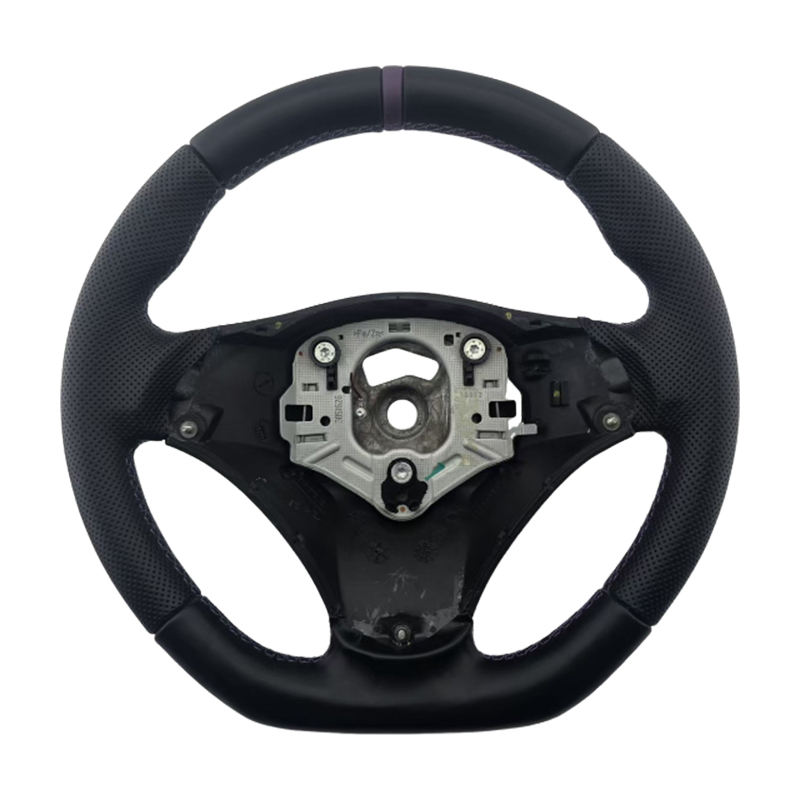 ซีรีส์ M พร้อมรู + หนัง + ตะเข็บลายแถบสีม่วง