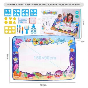 แผ่นรองวาดภาพน้ำสำหรับเด็ก Zhorya ขนาด 150*90 ซม. แผ่นวาดภาพวิเศษ Aqua Magic Doodle Mat - Product Image 4