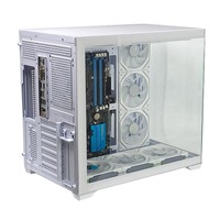 Boîtier de PC miniature en aluminium personnalisé Pcooling, boîtier de PC de jeu, ordinateur de bureau personnalisé, jeu ATX