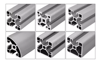 Profilés en aluminium à rainures en T - Longueurs personnalisées, perçage, taraudage, anodisation - pour CNC, robotique, cadres d'automatisation