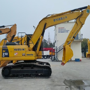 Excavatrice sur chenilles Komatsu d'occasion à bas prix, 21 tonnes, PC210LC PC210-8, équipement lourd, grande qualité en stock - Product Image 3