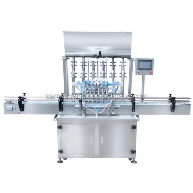 Fácil operação personalizada creme de temperatura alta e líquido automático enchedor da máquina de enchimento 100ml a 1000ml