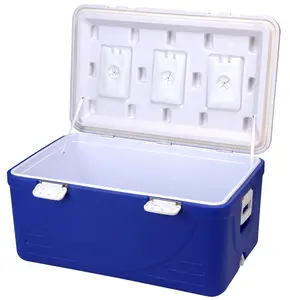 2024 110L Stall food storage Keep cold keep hot Biological transport fresh transport sea fishing box Insulated cooler