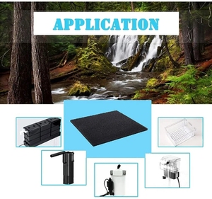 Xinyou ฟองน้ำ<span class=keywords><strong>โฟม</strong></span>กรองตู้<span class=keywords><strong>ปลา</strong></span>ทำจากผ้าฝ้ายชีวเคมีสามารถปรับแต่งขนาดได้ - Product Image 5