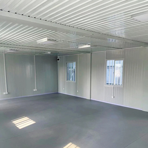 Casas contenedoras de paquete plano de dos pisos prefabricadas de lujo de proveedores Casa de huéspedes de paquete plano de 3 habitaciones individuales con paneles solares - Product Image 5