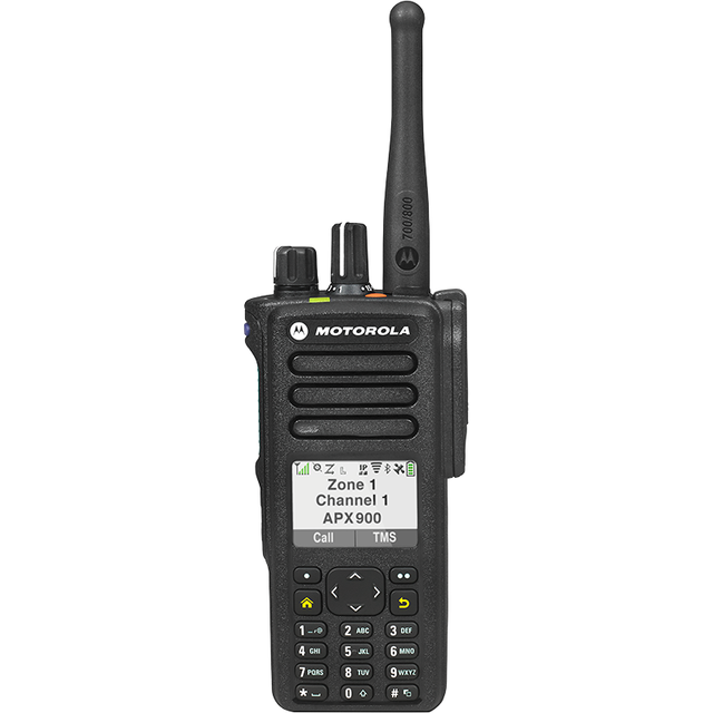 APX900 P25 DMR Walkie Talkie UHF VHF IPX7 Two-Way Handheld Radio with Output Power & 0-15KM Range for Motorola
