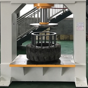 Presse à pneus industrielle de 300 tonnes, presse à pneus pour chariot élévateur, presse hydraulique pour pneus pleins - Product Image 2