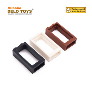 DIY散装积木备件MOC塑料砖1*<span class=keywords><strong>2</strong></span>*3窗口1X2X3平正面 (编号60593) - Product Image 6