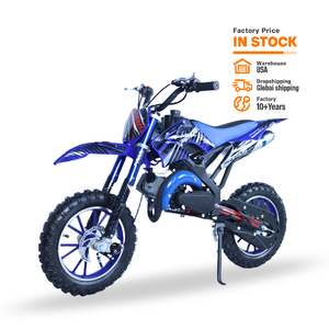 Nouveau modèle <span class=keywords><strong>49Cc</strong></span> Moto tout-terrain pour enfants à <span class=keywords><strong>moteur</strong></span> 2 temps, moto de poche à essence haute puissance, moto tout-terrain - Product Image 1