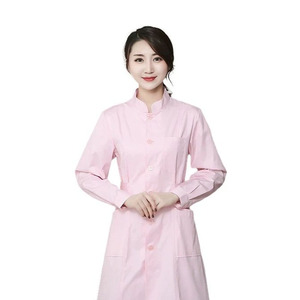 Uniforme de Trabajo para Enfermeras, Estilo Moderno, Cómodo, Tejido de Alta Calidad, Vestido de Enfermería de Manga Larga para Hospital - Product Image 1