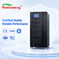Powermerry 33-100 UPS en Línea de Frecuencia Variable 100kVA 80kW Trifásico Entrada/Salida Onda Sinusoidal Pura para Uso Médico, Industrial y Crítico