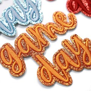 Factory Price Bags 3d Embroidery Patch Bags 3d Embroidered Patches ROUND Clothing 3d Patches - Product Image 1