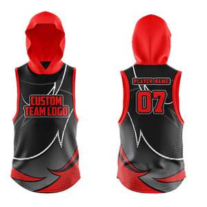 Uniforme de Fútbol Profesional Personalizado para Adultos, Nombre del Equipo 7v7, Conjunto de Uniforme sin Mangas, Impresión por Transferencia de Calor, Poliéster/Algodón Transpirable - Product Image 4