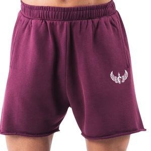 Pantalones Cortos Deportivos para Hombre, Color Borgoña, Cómodos, de Secado Rápido, con Cintura Elástica, para Correr, Gimnasio y Actividades Deportivas - Product Image 3