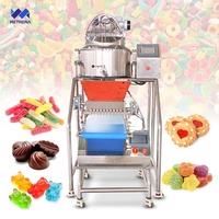Machine à chocolat en promotion : ligne de production manuelle de bonbons gélifiés, mini-ligne de fabrication de sucettes et confiseries en gélatine, fabriquée en Chine