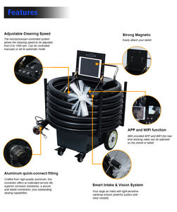 YorkTech Kommerzielle Klimaanlagen-Kanalreinigungsmaschine Tragbare Kamera-Klimaanlagen-Kanalreiniger - Product Image 2