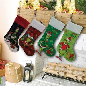 Accessoires Polyester Durable Tapisserie Décoratif <span class=keywords><strong>Vintage</strong></span> Chien Bas <span class=keywords><strong>De</strong></span> Noël Avec Des Friandises - Product Image 1