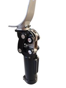 Adaptateur pneumatique à quatre barres en alliage d'aluminium léger 880g, charge 100kg, pour genouillère 3P29A, pour la <span class=keywords><strong>marche</strong></span> quotidienne des amputés au-dessus du genou - Product Image 6