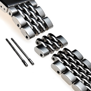 <span class=keywords><strong>Bracelet</strong></span> de <span class=keywords><strong>montre</strong></span> en acier inoxydable 20mm 22mm <span class=keywords><strong>avec</strong></span> perle de riz <span class=keywords><strong>Bracelet</strong></span> à maillons détachables pour <span class=keywords><strong>bracelet</strong></span> de <span class=keywords><strong>montre</strong></span> de plongée SKX007 <span class=keywords><strong>avec</strong></span> fermoir déployant - Product Image 5