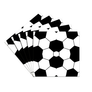 Kit <span class=keywords><strong>de</strong></span> fournitures pour fête <span class=keywords><strong>de</strong></span> football avec nappe, assiettes <span class=keywords><strong>en</strong></span> <span class=keywords><strong>papier</strong></span>, gobelets, serviettes, ensemble <span class=keywords><strong>de</strong></span> vaisselle pour la décoration d'une fête sur le thème du football pour <span class=keywords><strong>un</strong></span> anniversaire - Product Image 3