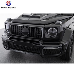 W464 W463A G63 B900 Kit Carrosserie pour W464 2019 année jusqu'à sec fibre de carbone accessoire de voiture pare-chocs garniture couverture Fender Air Vents - Product Image 3