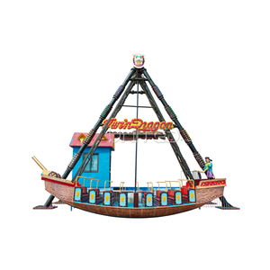 Bateau <span class=keywords><strong>pirate</strong></span> en fibre de verre de haute qualité pour 24 personnes, manège de fête foraine, en promotion - Product Image 1