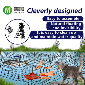 רשת פלסטיק להגן על בריכת דגים הגנה דגים גדולה של ציפור פלסטיק כדי לעצור את הרונים וחתולים - Product Image 5