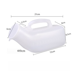 Botella de Orina Portátil de 1200 ml para Viajes y Campamentos, para Mujeres y Hombres, para Orinar de Forma Urgente - Product Image 3