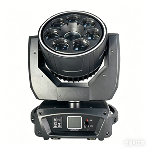 Projecteur de scène professionnel 7*40W Bee Eye Laser 3-en-1 à tête mobile avec RGB DMX512 pour éclairage de scène <span class=keywords><strong>DJ</strong></span> - Product Image 1