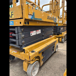 <span class=keywords><strong>Plataforma</strong></span> Elevadora de Tijera Eléctrica Compacta de 6x5m XG0608HA, <span class=keywords><strong>Plataforma</strong></span> de Trabajo Aérea Móvil para Mantenimiento en Interiores y Recolección en Almacenes - Product Image 3