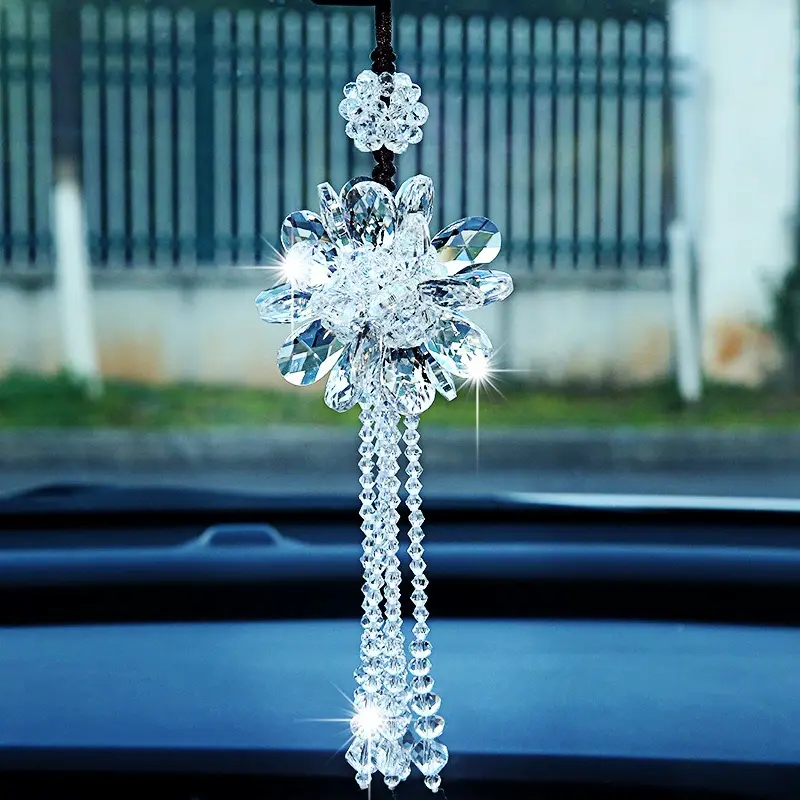 Regalo di Festival del pendente dell'automobile di vetro dell'ornamento d'attaccatura di cristallo