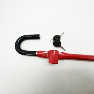 Bloqueo de freno de volante Bloqueo de <span class=keywords><strong>pedal</strong></span> de freno de seguridad antirrobo para vehículo con longitud ajustable - Product Image 6