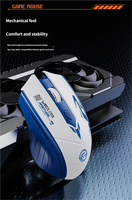 Ratón Inalámbrico 2.4G Recargable para Juegos, Ratón Óptico de 1600dpi, Ratón Bluetooth 3D Resistente al Agua para Computadora Portátil