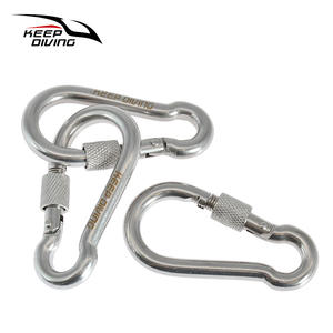 KEEP DIVING Hebilla de Acero Inoxidable 304 de 70 mm con Gancho de Resorte con Bloqueo y Tuerca, Anillo de Liberación Rápida, Accesorios para BCD, SSA-TH70S, China - Product Image 5