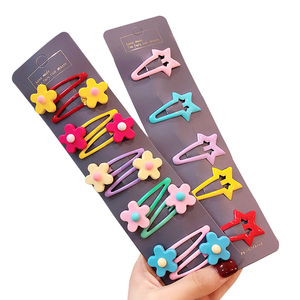 50% de Descuento, Juego de 15 Piezas de Pinzas para el Cabello Coloridas, Pinzas para el Cabello con Dibujos Animados de Frutas para Niñas, Accesorios para el Cabello con Flores para Niñas - Product Image 3