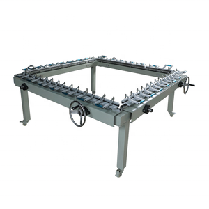 SM-120160TS KC Brand Manual Metal Silk Mesh <b>Frame</b> Stretcher Hand Printing Screen Printing Plate Customized Color Washable 1 Year - Product Image 2