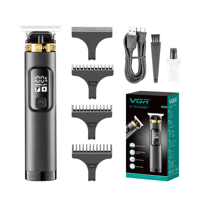 Vgr V-985 Hot Sale Hair Cutting Machine Metal Cordless Professional Hair Trimmer For Men