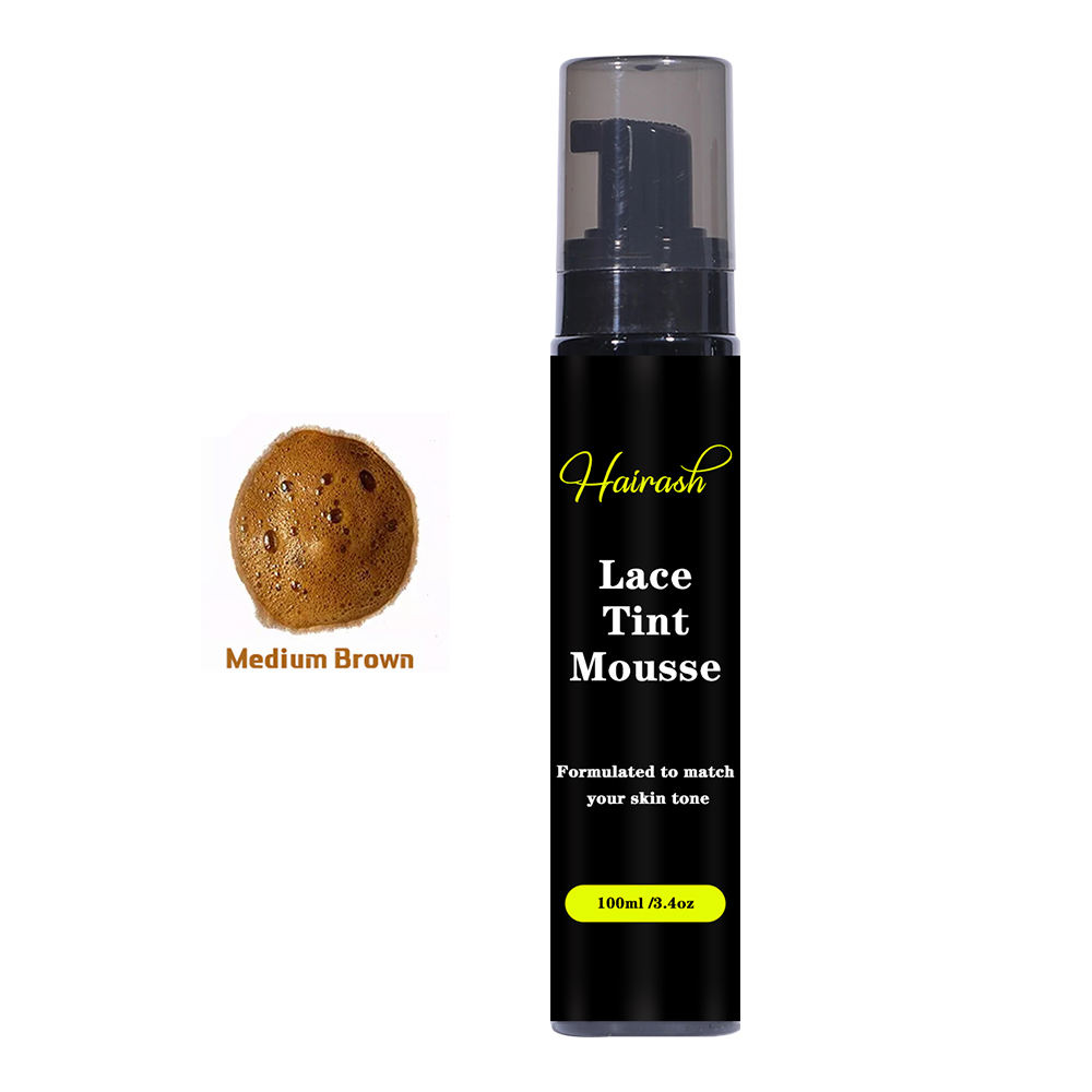 Mousse teintée pour dentelle (Brun moyen)