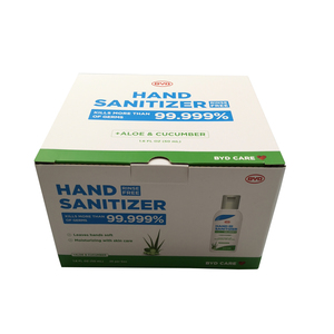 Custom Logo foldable shipping box mailing box hand sanitizer paper packaging box - Product Image 6